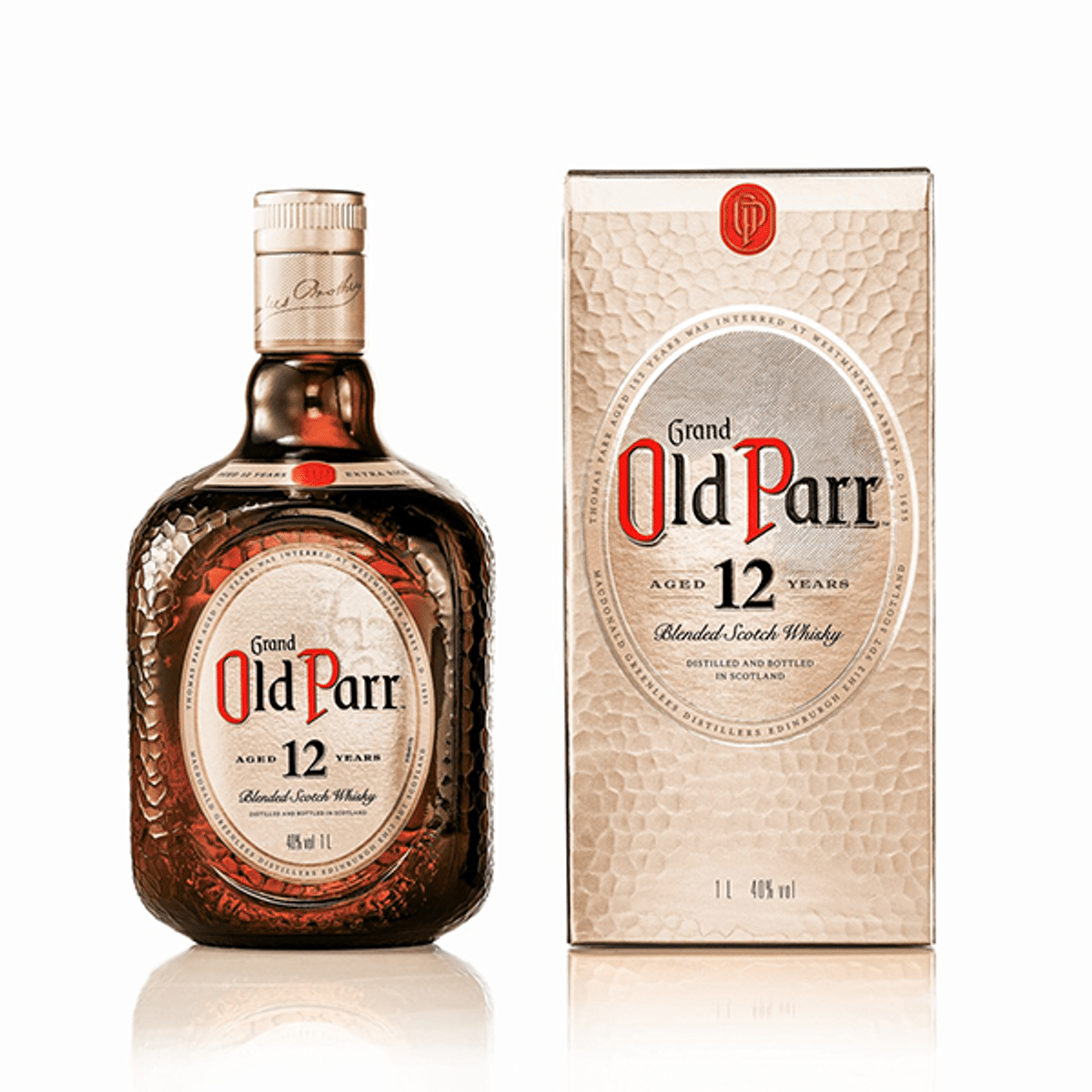 Whisky Old Parr 12 anos - 1L