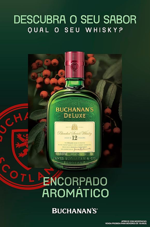 Whisky Buchanans 12 anos 1L